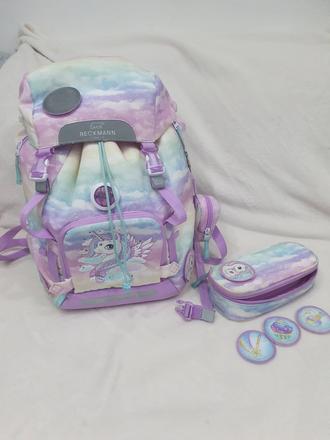 Zdravý batoh unicorn purple beckmann,