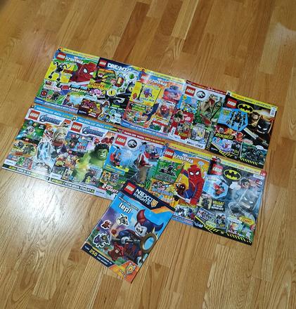 Lego časopisy - 25 kusov - ako nové,