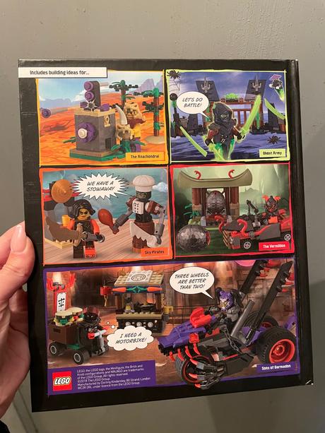 Kniha ninjago build your own adventure, 