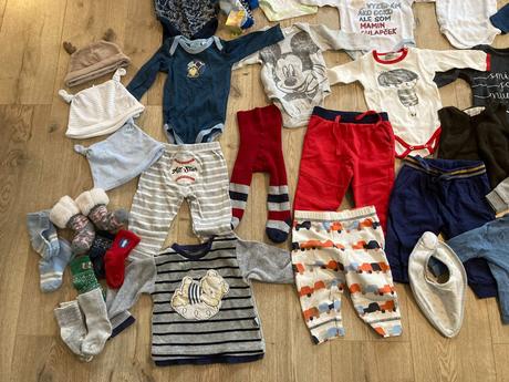 Balik oblecenia - 0-6 mesiacov, 50–62