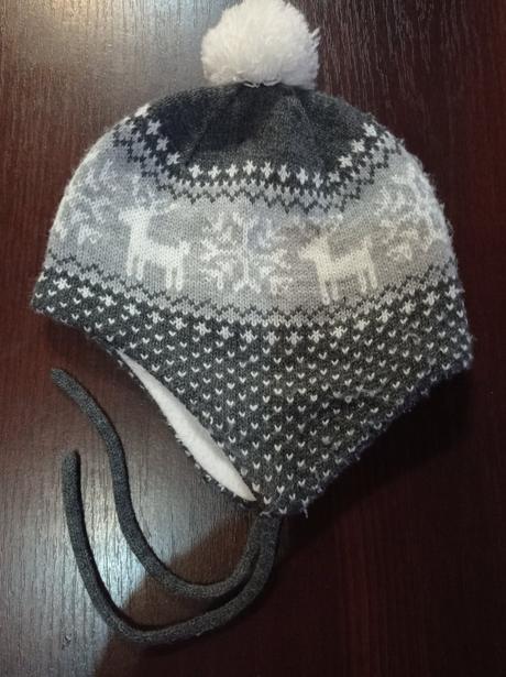Zateplená čiapka hm, h&m,86