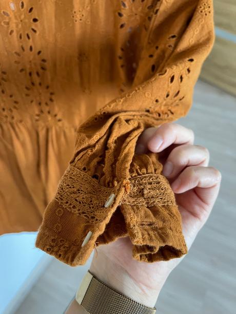 Horčicový šato-overal zara, zara,s