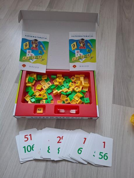 Spoločenská hra supermatematik,