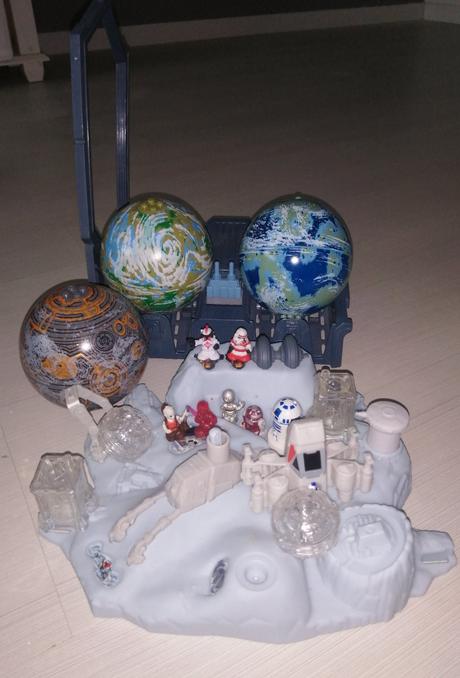 Star wars vesmirna stanica,