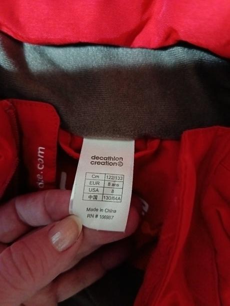 Zimný overal, lyžiarska kombinéza do snehu, wedze,128