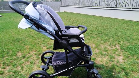 Modrý kočík bebetto torino 3v1, bebetto,bebetto torino