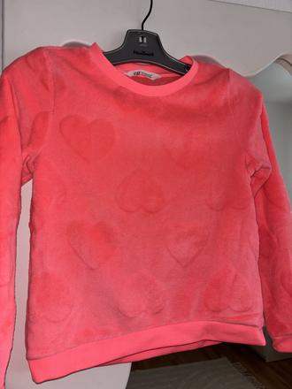 Neónová mikina h&m 134 /140, h&m,140