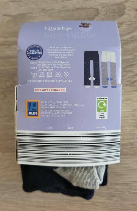 2x pančuchy lily&dan na 12-18 mesiacov, 86