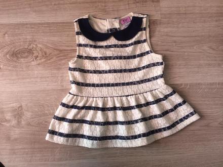 Top/čipkovane tričko, f&f,104