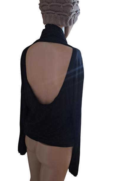 Dámsky rolák s holým chrbátom, xl