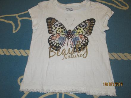 Krásne tričko, c&a,134