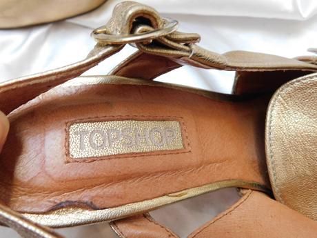 Topshop trendy kožene topanky, 38