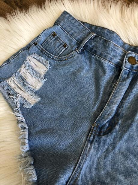 Džínsové šortky, xl