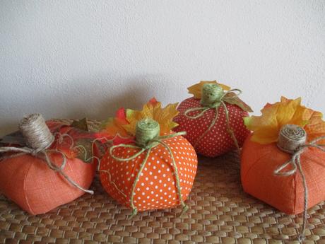 Textilné tekvičky, 