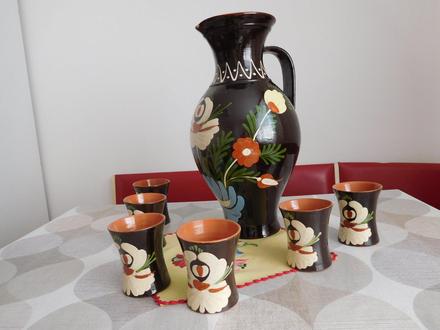 Džbán keramika pozdišovská,, 