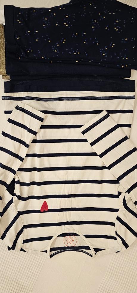 2x súprava dlhé tričko a legíny, tchibo,140