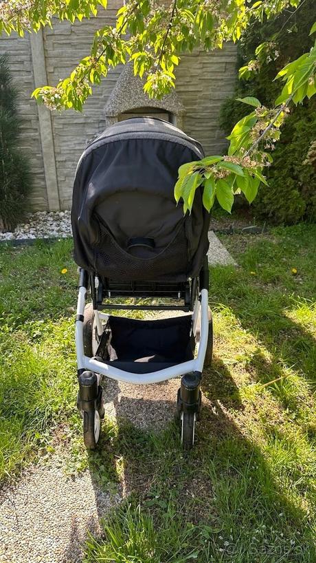 Dvojkombinácia kočíku zn. nico bebetto - limitovan, bebetto,bebetto nico