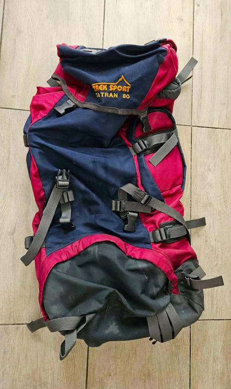 Veľký turistický batoh 80 l, treksport tatran 80,, 