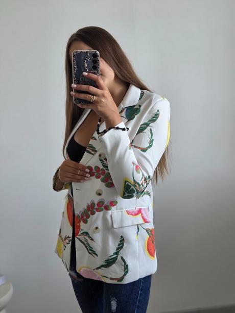 Vzorované sako s, s