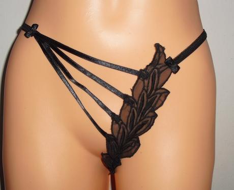 Cotelli collection sexy tanga, m