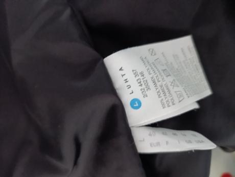 Zimná dlhá bunda luhta 40, l