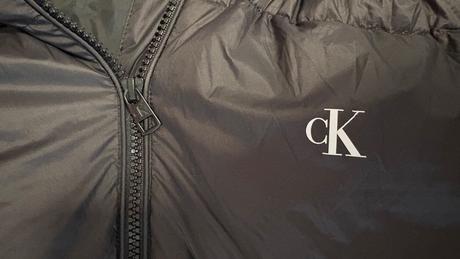 Dlha páperova bunda, calvin klein, calvin klein,xl