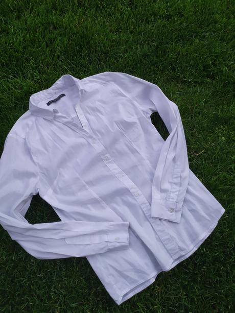 Biela bluzka, gate,m