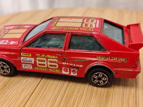 Zber kovový veterán audi quattro 1986-1992 bburago,