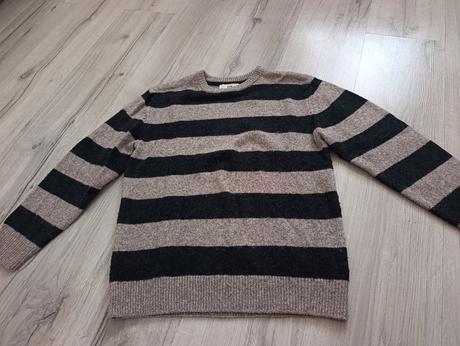 Pásikavý sveter, c&a,152
