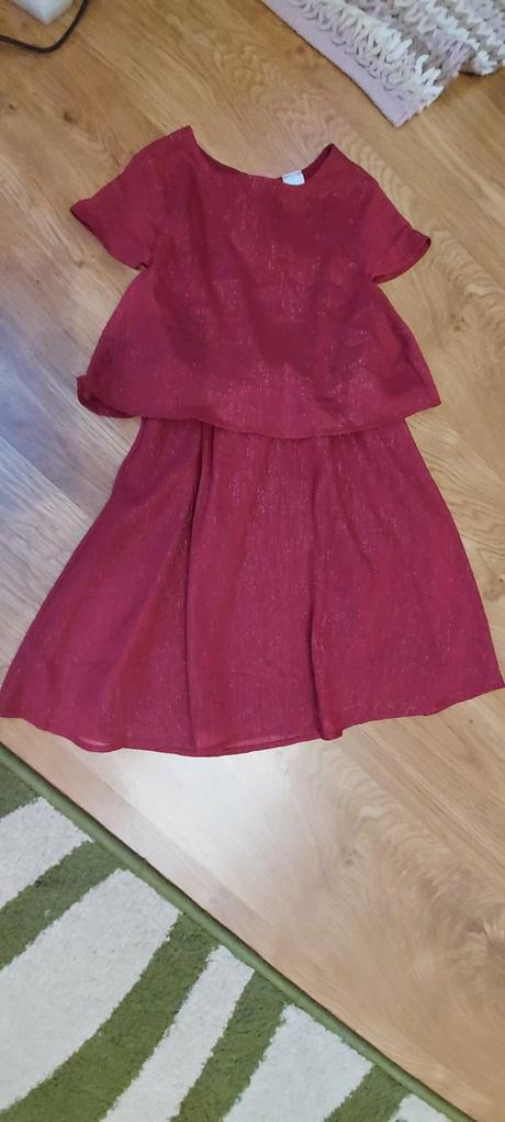 Vínové šatičky, c&a,134