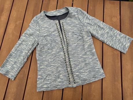 Intimissimi ľahké letné sako s efektom m modre, intimissimi,m