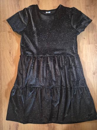 Šaty cierne, f&f,158