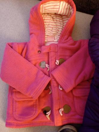Ružový kabátik, zip zap,86