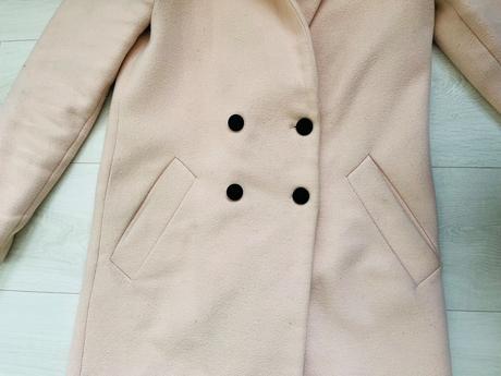 Zara ruzovy kabat, zara,s