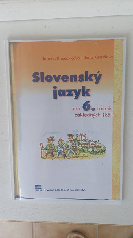 Slovenský jazyk pre 6. ročník zš učebnica, 