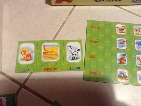 Náučná hra kde žijú zvieratá - svet okolo nás,