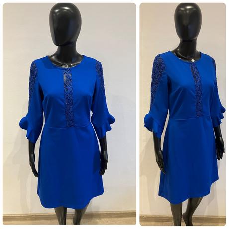 Dámske áčkové šaty elegantné rouge avenue (l), l