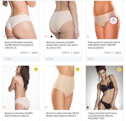 Značkové nohavičky z eshopu 60modelov, l - xxxl