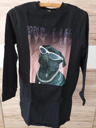 Čierne šaty, bershka,xs