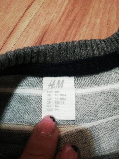 Svetrík, h&m,86