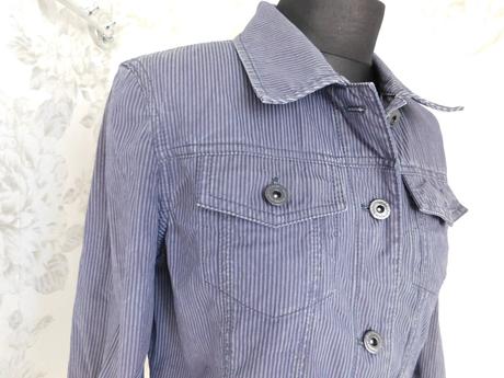 Luxusna damska denim bunda, 38