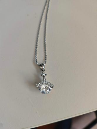 Nádherná retiazka so swarovski krištáľmi, swarovski