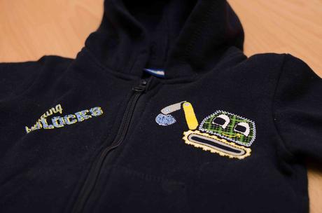 Nenosesná mikinka, lupilu,74