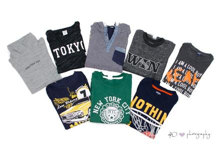 Kopec kvalitných tričiek 128/134, 128