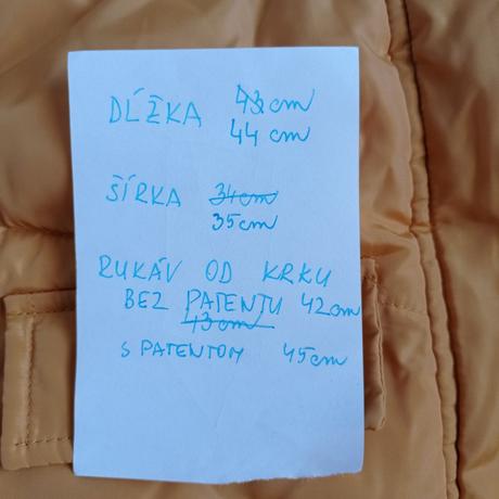 Zimná bunda, sinsay,104