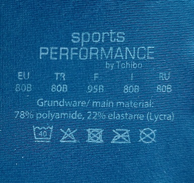 Športová podprsenka tchibo, tchibo,80b