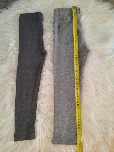 2 x leginove nohavice hm, h&m,104