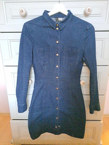 Riflove saty, h&m,xs