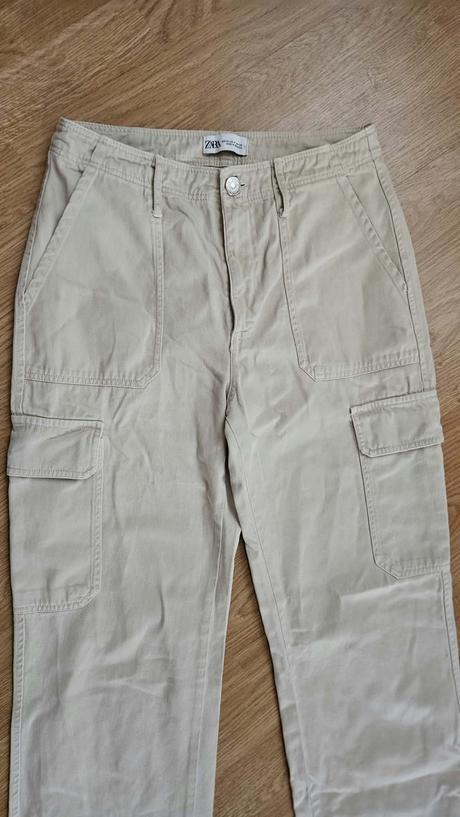 Béžové nohavice v. 36, zara,36