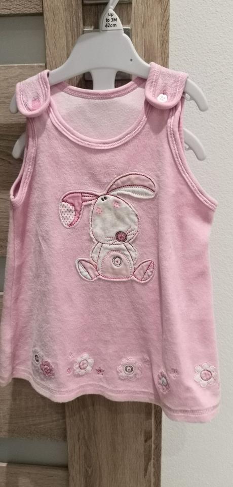 Ružové šatočky/top, 74